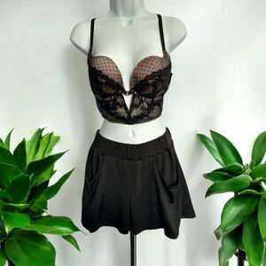 Adore Me Black Lace Bra